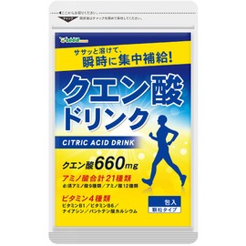 シードコムス クエン酸 ドリンク 1包2g 660mg配合 アミノ酸 ビタミン アルギニン シトルリン 30包入