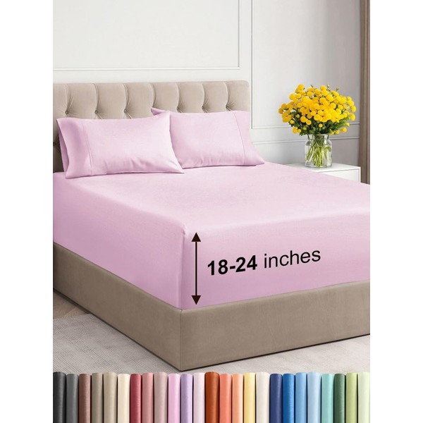 CGK Unlimited Extra Deep Twin Sheet Set - 4 Piece