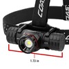 Coast® XPH34R 2075 Lumen USB-C Rechargeable-Dual Power LED Headlamp withPURE
