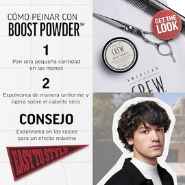 American Crew Boost Powder, Blanco, 20 gR