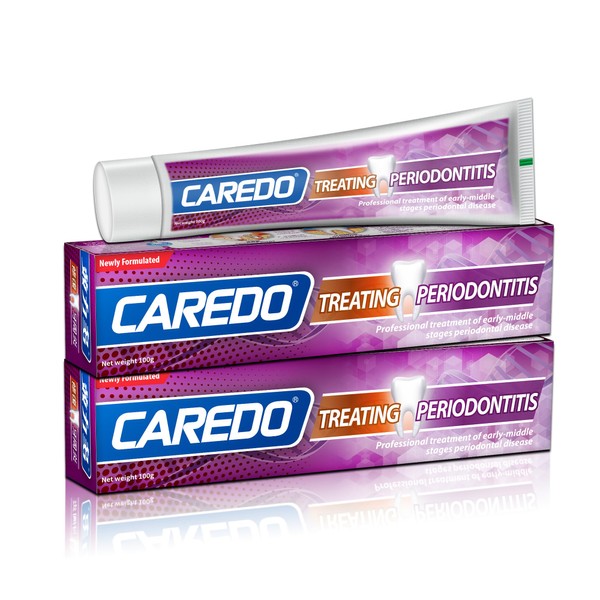 CAREDO Healing Periodontitis Treatment at Home Toothpaste, Periodontal Disease Treatment