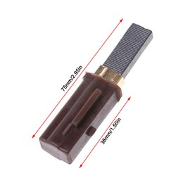 2er-Pack Kohlebürsten für Staubsauger - Motorhalter Ersatzteile - Kompatibel mit Ametek Lamb Motor 115737, 115750, 115792, 116146-00, 116197-00, 116207-00, ersetzt 2311480
