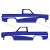 STH  83 Silverado 1/64 custom white toner water slide Decals For Hot Wheels