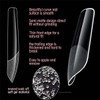 Medium Nail Tips Pre-Sape Square Nails Extension Fake Nails 600PCS