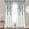 Lush Decor Tanisha Curtains - Light Filtering Window Panel Set,