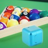 Aluminum Portable Mini Cue Tip Chalk Holder Billiard Pool Chalks