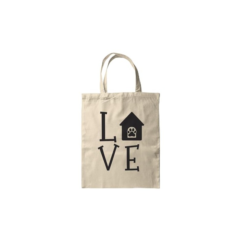 BWW Print - Love (Dog House) - Printed Tote Bag