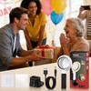 JARLINK Magnifying Glass with Light and Stand, 3 Modes Foldable