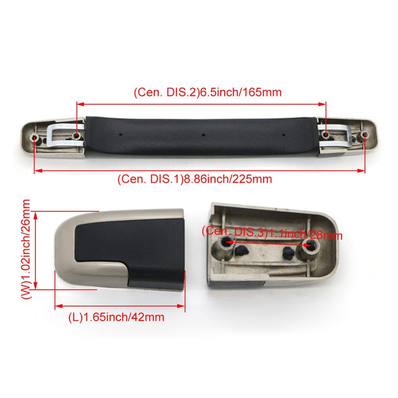 SHANOER Suitcase Spare Handle Grip Handle Replacement 16cm B022 for