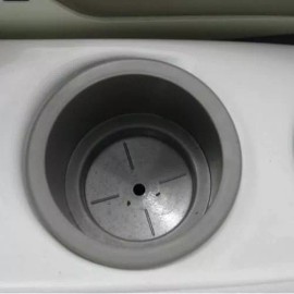 T. H. Marine LCH-1-DP Cup Holder, Black,4.2" OD x 3-1/8" D