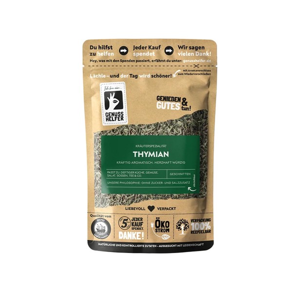 Bremer Gewürzhandel Thyme, Cut, Dried Thyme Spice, Ideal for Thyme