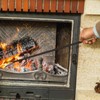 MorningRo Fire Blower Fireplace Poker 36 Inch Long Fire Pit