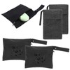 2Pcs Travel Soap Bar Bag with 2 Pcs Foaming Nets,