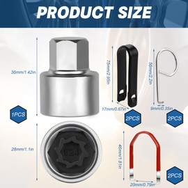 CHRI Rim Lock Adapter 524, Rim Lock Extractor (524)