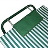 Algoma Net 4 Pt. Hammock Lounge & Stand Combination, Green/White