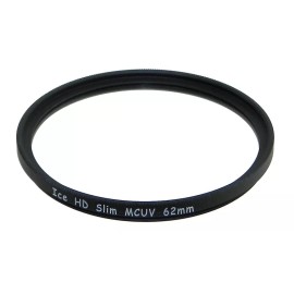 ICE Brand ULTRA SLIM 62MM MC UV FILTER New 62 ICE HD