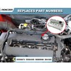 Aluminum Engine Valve Cover Kit with Gasket, Bolts, Oil Filler