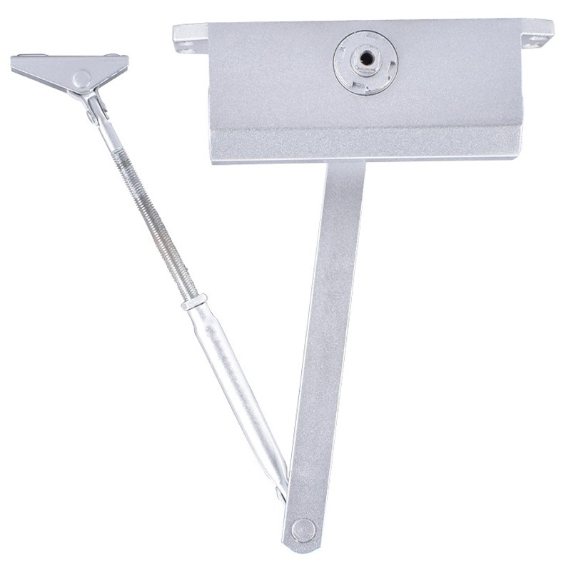 Automatic Door Closer Punch Free Adjustable 180 Degrees Automatic Closing