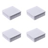DJC Supply Co. 6" x 6" x 3" PVC Plastic