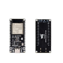 Waveshare ESP32-C6 Microcontroller WiFi 6 Development Board with Pre-soldered Header Onboard ESP32-C6-WROOM-1-N8 Module,RISC-V 32-bit Sngle-core Processor, WiFi 6+Bluetooth 5+IEEE 802.15.4