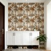 SuxiGlo Vintage Neutral Tropical Jungle Botanical Peel and Stick Wallpaper