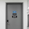 Fancy Please use front door left arrow Sign | Wall
