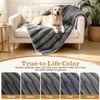 Cat Blanket for Indoor Cats, Soft Rabbit Fur Kitten Blanket