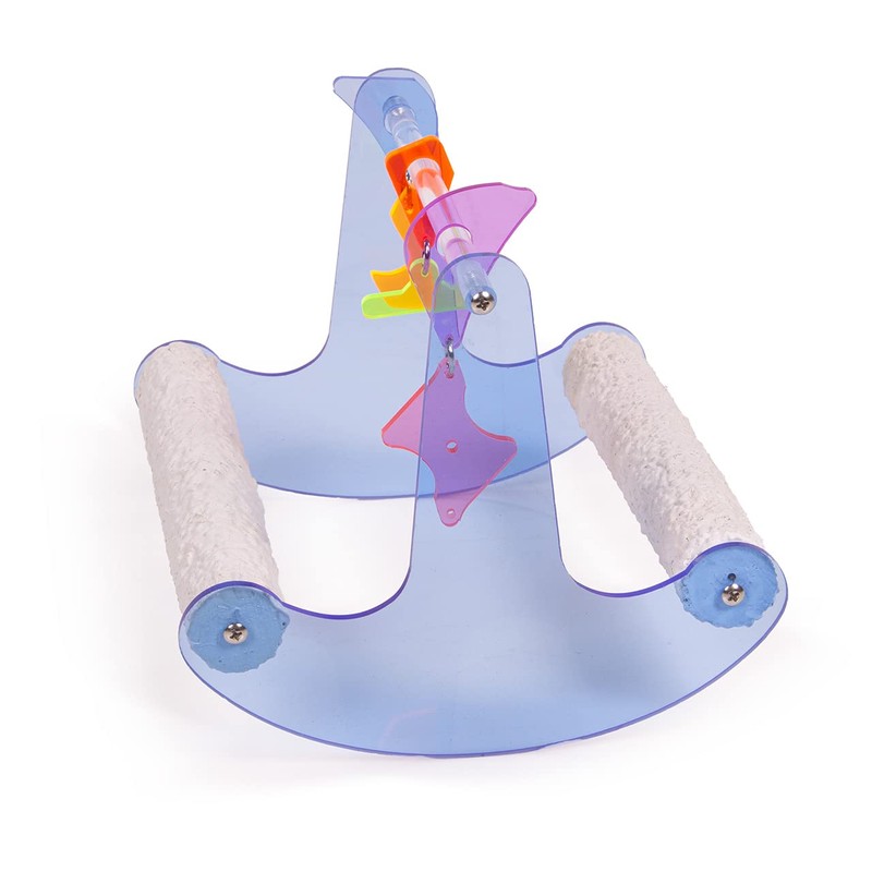HappyBird Rock'n Roll Rocker - Large | Acrylic Swing, Therapeutic