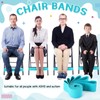 Honoson 24 Pcs Chair Bands for Kids with Fidgety Feet