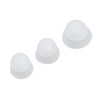 15pcs Hearing Amplifier Eartip 2 Layers Detachable Silicone Hearing Amplifier