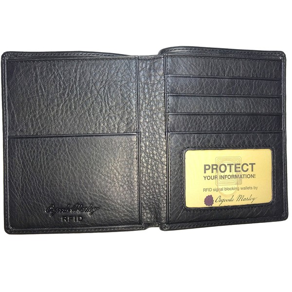Osgoode Marley Rfid Passport Leather Wallet Black