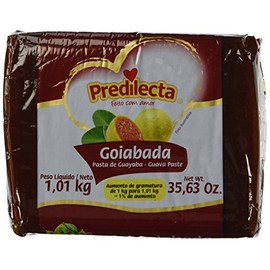Predilecta - Guava Paste w/ Fruit Pieces - 35.63 oz (PACK OF 01) | Goiabada Cascão - 1.01kg