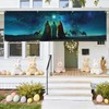 Three Wise Men Banner 118 x 35 Inches, Nativity Starry