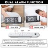 DollaTek Radio projection alarm clock LED large screen display temperature