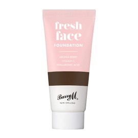 Barry M Cosmetics Fresh Face Lightweight Liquid Foundation Infused With Hyaluronic Acid And Vitamin C, Shade 20