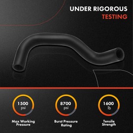 A-Premium Power Steering Hose Reservoir Hose line Compatible with Honda Accord 2008-2012 Crosstour 2012 Accord Crosstour Acura TL TSX Reservoir To Pump