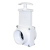 Valterra 6207 PVC Gate Valve, White, 2" FPT