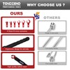 TOLCHENO 6 in 1 Door Hinge Adjustment Tool, Hinge Gap
