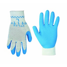 Atlas 300M Atlas Fit 300 Work Gloves, Medium, White/Blue