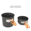 Camping Cooking Set Alumine Strong Bearing Food Grade Portable Stove