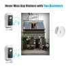 Universal Wireless Driveway Alarm Infrared Motion Sensor Home Garage Alert