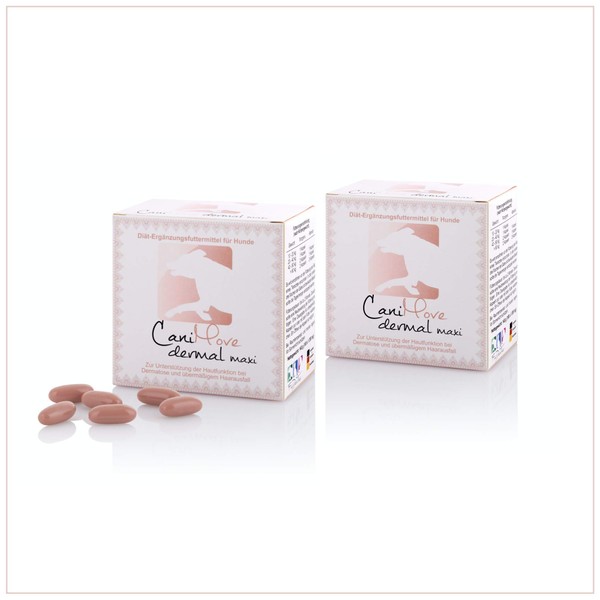 CaniMove Dermal Maxi Twin Pack (200 Capsules) Also for Skin