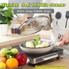 Steamer Basket - 7.09" to 11.02" Stainless Steel Vegetable Steamer