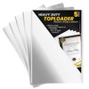 Performore 11" x 8.5" Heavy Duty Rigid Print Crystal-Clear Toploader