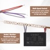 Podoy Ceiling Fan Capacitor CBB61 5 Wire for Compatible with