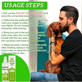 Ruidehut™Dog Potty Training Spray & NO-GO Area Spray 8oz  Ea., Free Shipping
