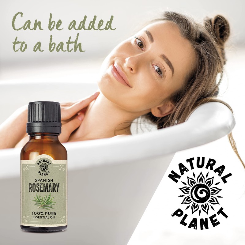 Natural Planet Spanish Rosemary Essential Oil 15ML Natural Pure &