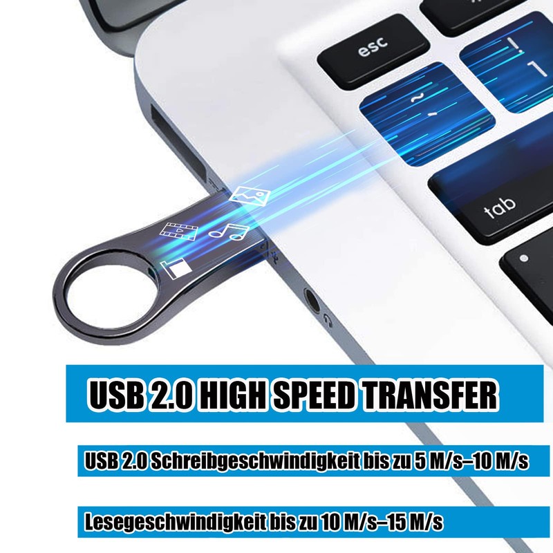 USB Stick 64 GB USB 2.0 Memory Stick Mini Flash
