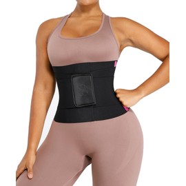 SHAPELLX Waist Trainer for Women Corset Vest Body Shaper Waist Cincher Trimmer Steel Bones Faja Body Shaper