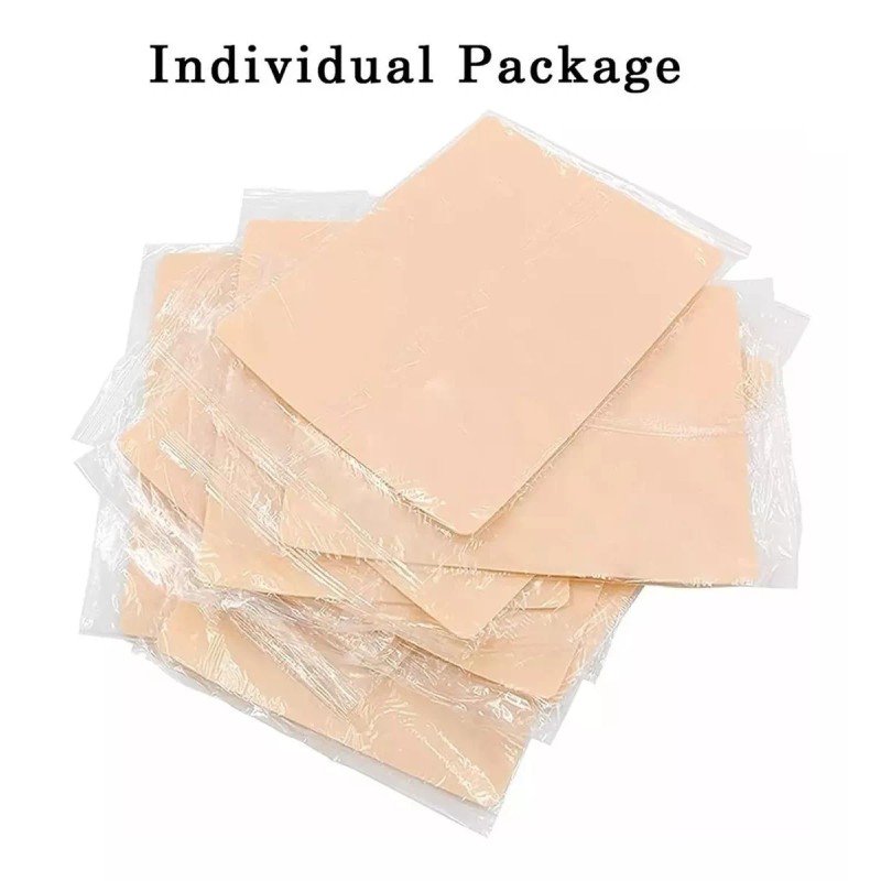 Unic Piel Sintética Para Práctica Tatuaje, Microblading 5 Piezas